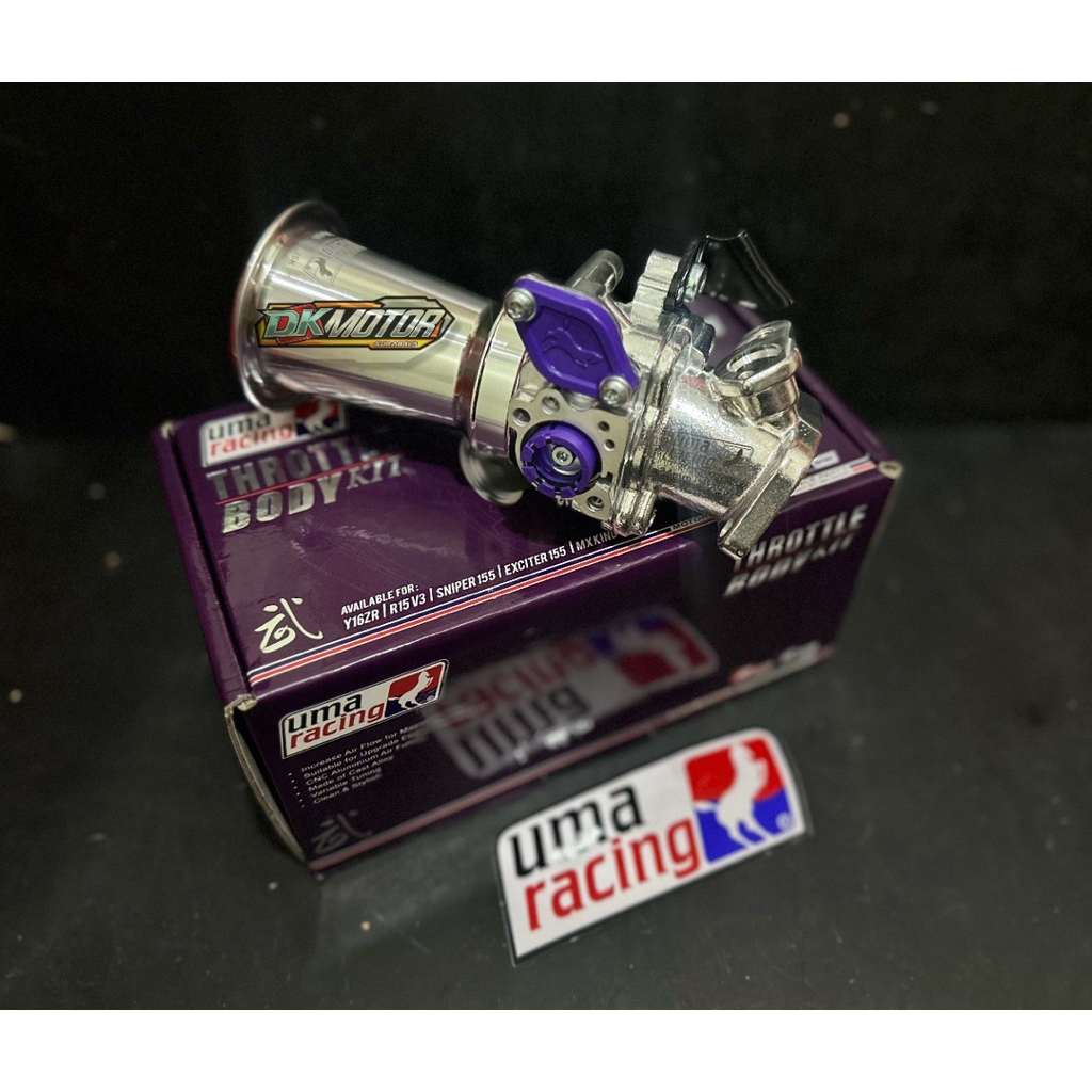 Throttle Body Kit TB Downdraft Uma Racing Y16ZR Y 16 ZR MX King Sniper Exiter R15 V3 Nmax Aerox Old 