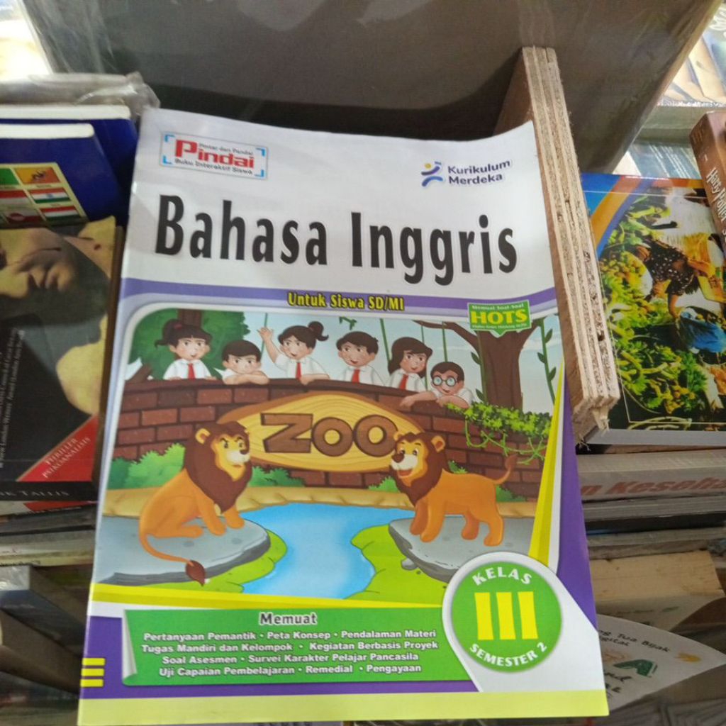 buku LKS pindai bahasa inggris kelas 3 sd Arya duta semester 2buku baru original kurikulum merdeka