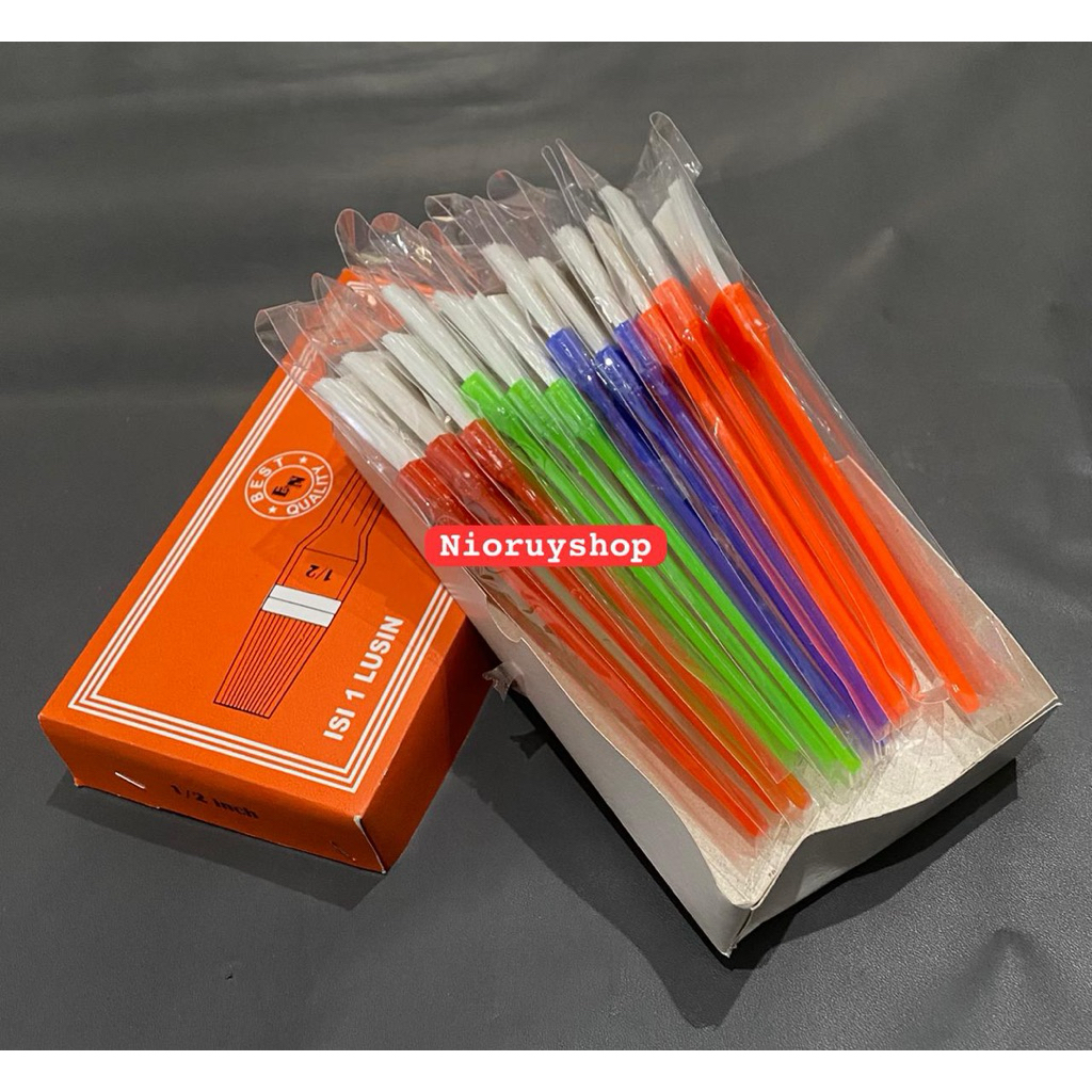 (1 LUSIN) KUAS KUE PLASTIK / KUAS MENTEGA / KUAS PANGGANGAN MURAH