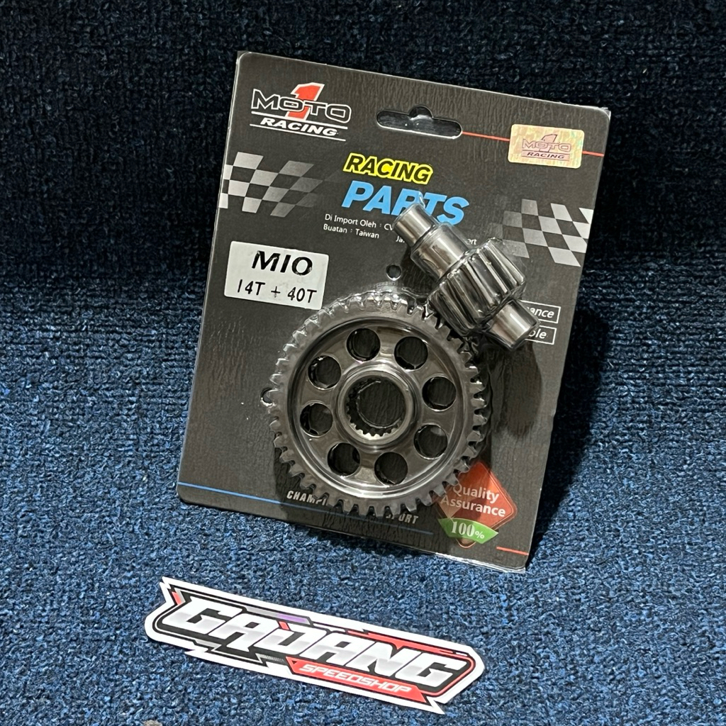 Gir Gear Rasio Ratio Moto1 Moto 1 Racing Mio Fino Nouvo Karburator 14-40T