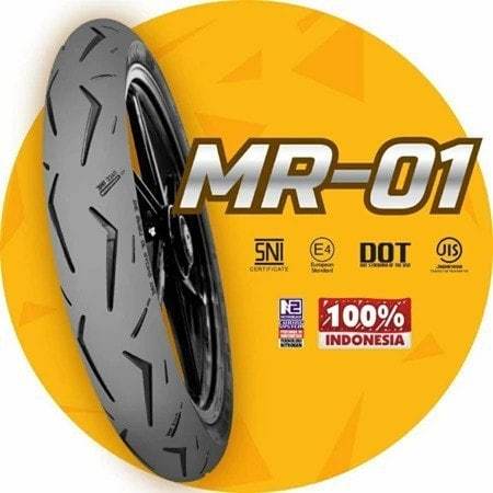 SNI Ban MIZZLE 90/80-17 MR01 RACING SOFT COMPOUND Ban Motor GTR 150, MX KING 150, VIXION, JUPITER MX