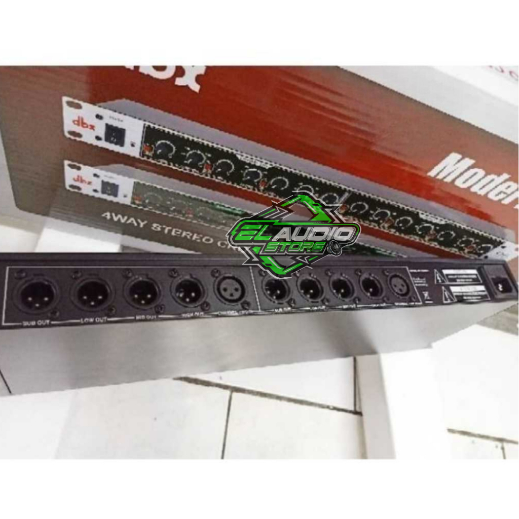 Crossover DBX 224XL + SUB / Cross Over DBX 224 XL + Subwoofer / Krosofer Grade A Original