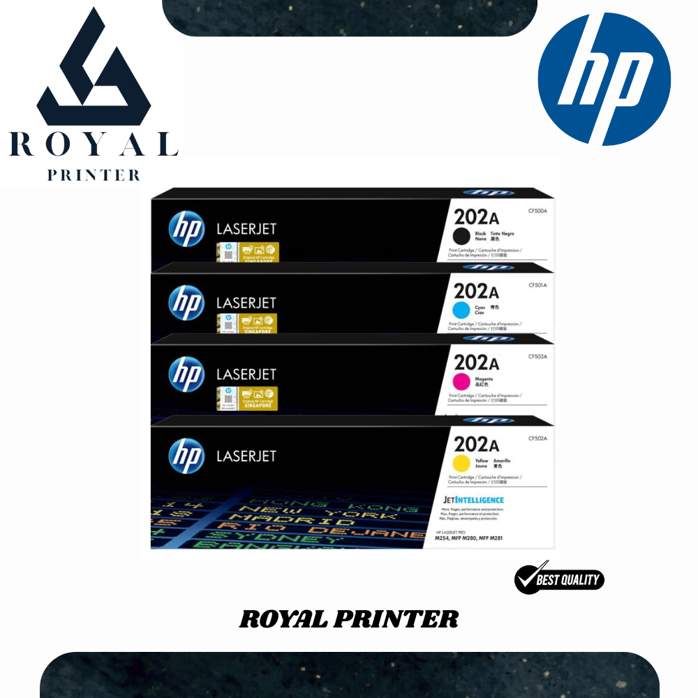 Toner hp laserjet 202A cyan toner CF501A original