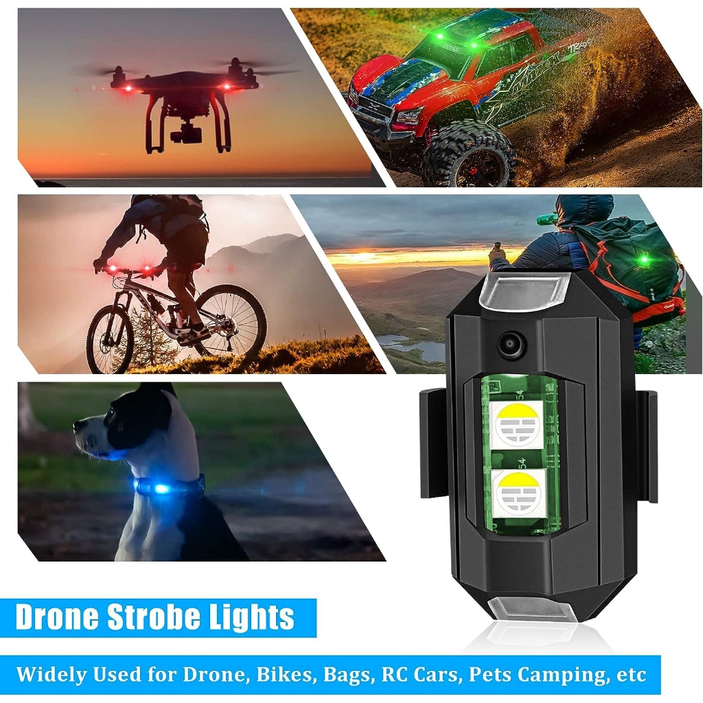 Lampu LED Kedip Pesawat RGB LED Aircraft  7 Warna