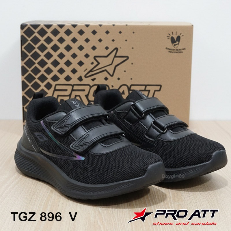 Sepatu Sekolah Anak Laki Laki Perempuan SD Hitam