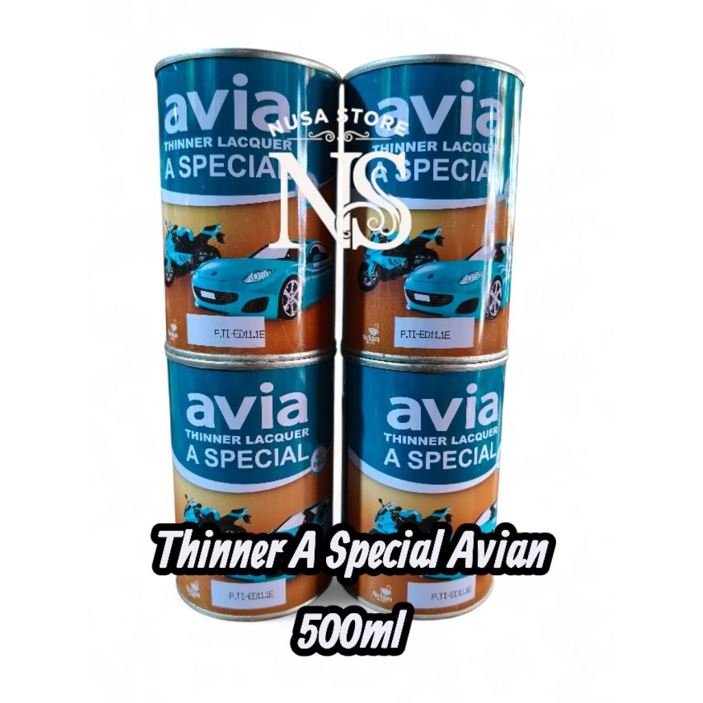 THINNER A SPECIAL AVIAN 500ML / PENGENCER CAT SEMPROT / TINER A SPESIAL AVIAN / THINER A SPESIAL AVI