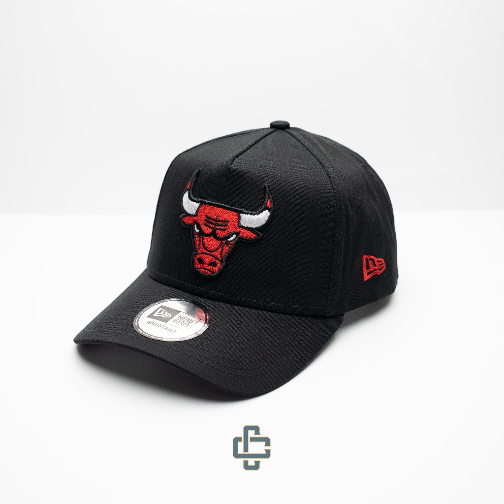 TOPI NEW ERA ORIGINAL 940 A FRAME CHICAGO BULLS BLACK