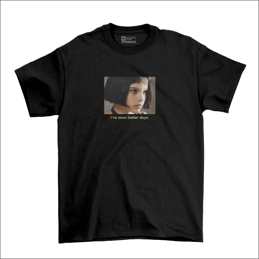 Kaos Distro Leon The Professional (Matilda) Katun 24s T shirt Movie Film Pria Wanita