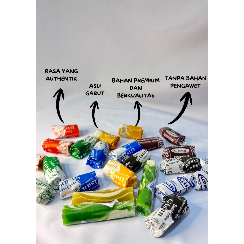 Dodol Garut MIX | Dodol Garut Gisan Spesial Perpaduan Rasa