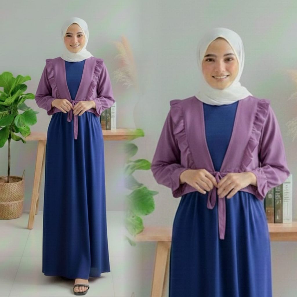 PGMT - NAZWA ELORA GAMIS REMAJA KOMBINASI ROMPI LEPAS LEBARAN