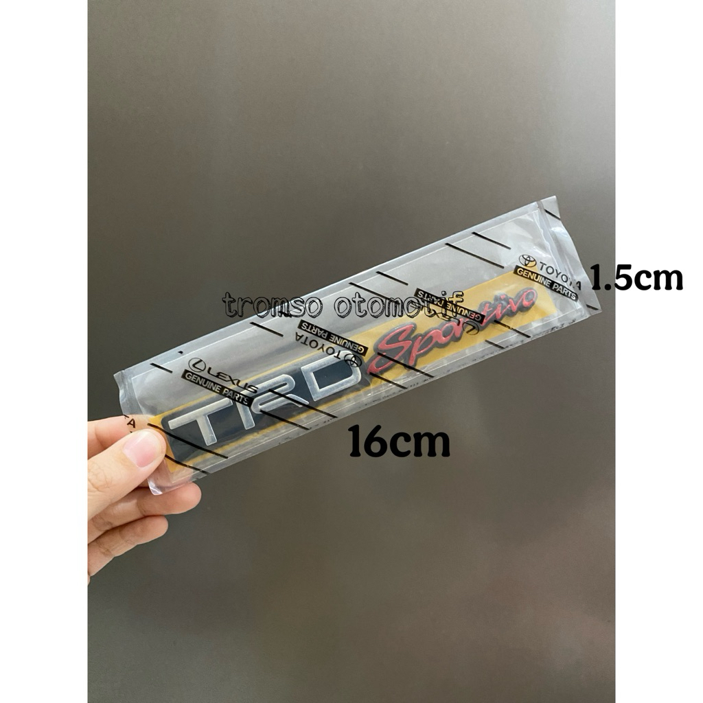 Logo Emblem Lambang Tulisan Mobil TRD SPORTIVO