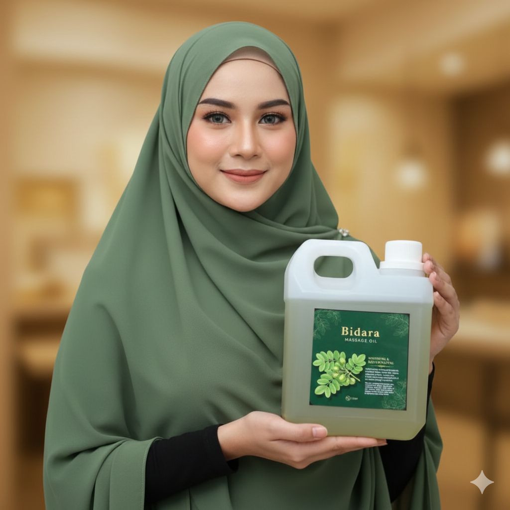 Minyak pijat extra daun Bidara