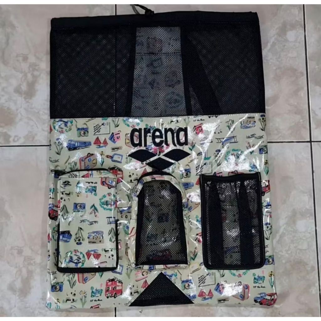 Tas Renang Arena Motif Backpack Olahraga