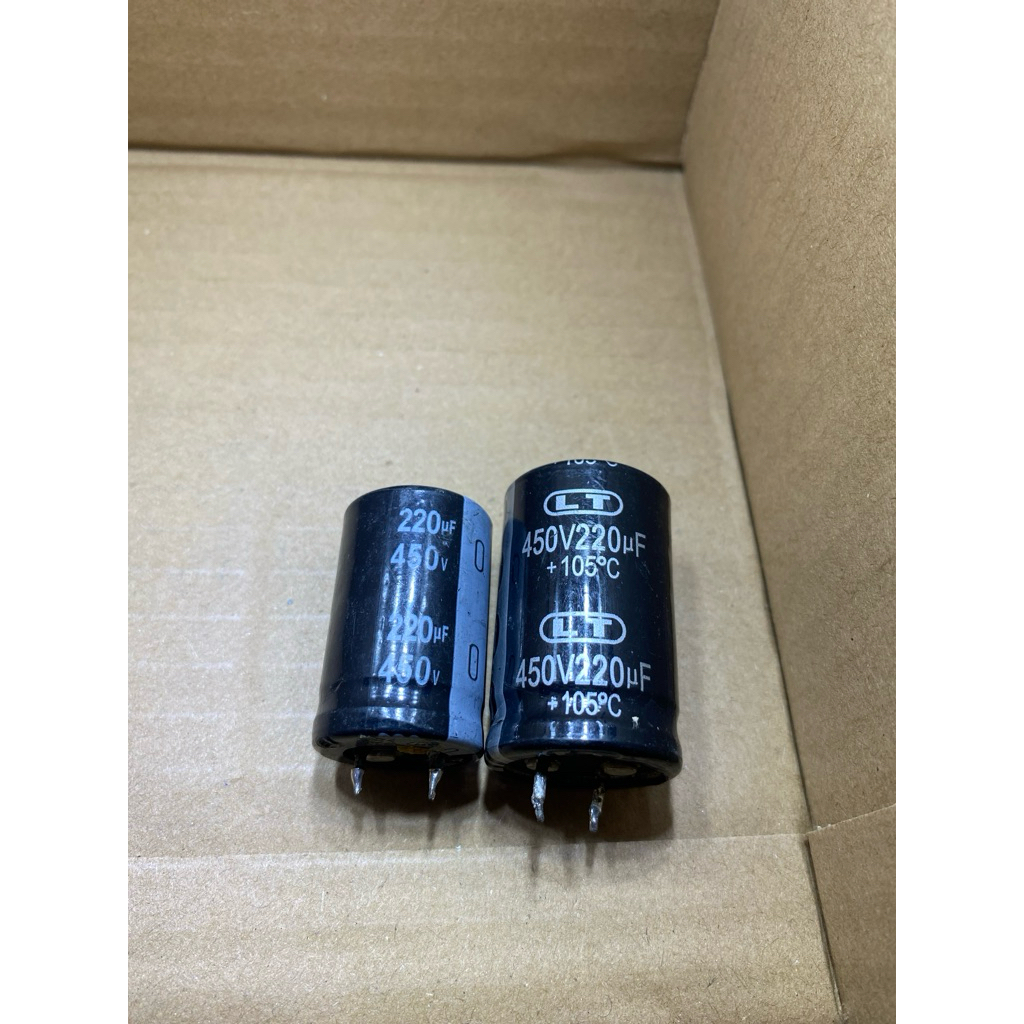 ELCO 220UF 450V ORIGINAL CABUTAN