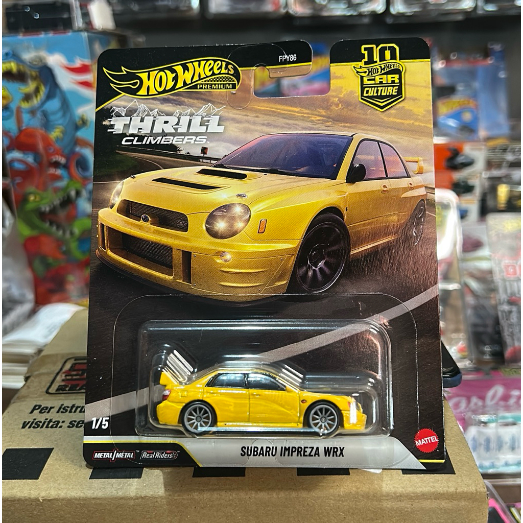 Hot Wheels premium subaru imprezza WRX