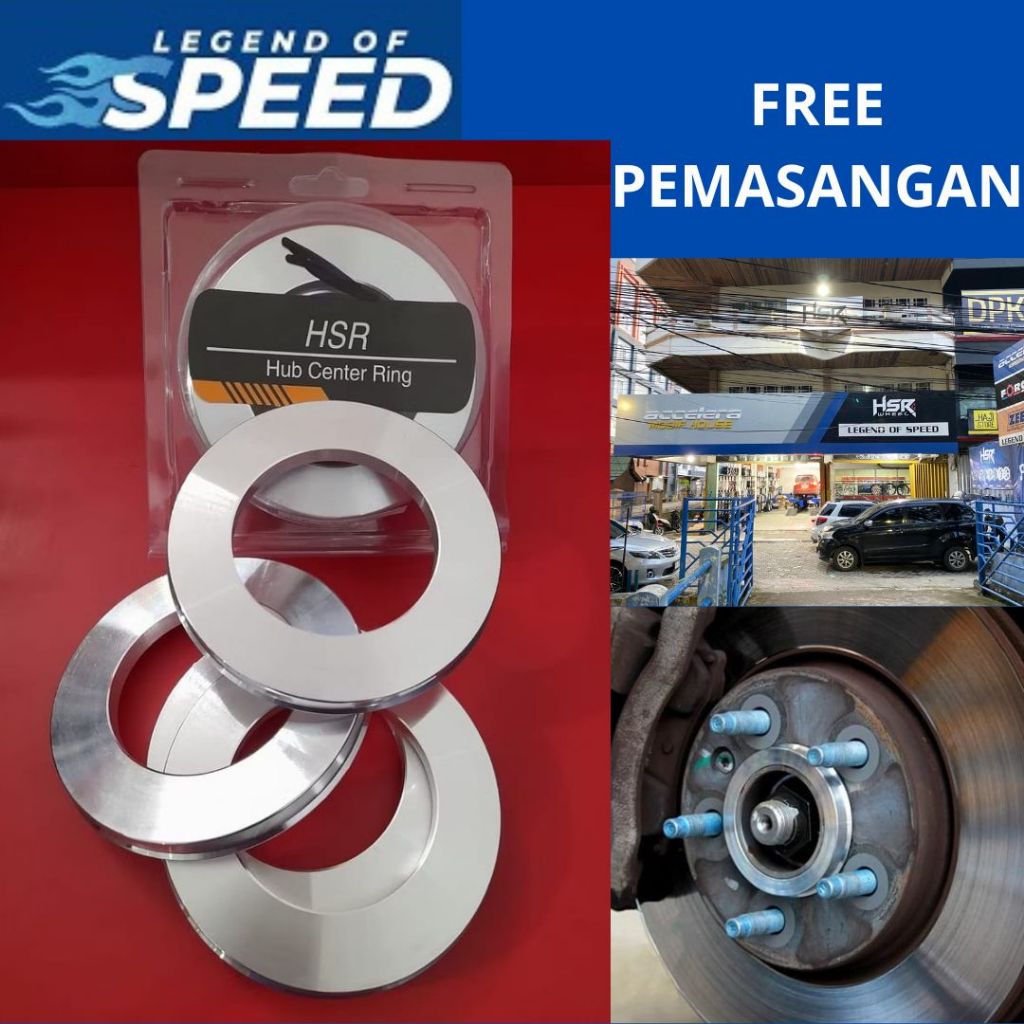 Center Ring / Centering Velg 67 x 108 (Pajero Sport, Mitsubishi 4x4)