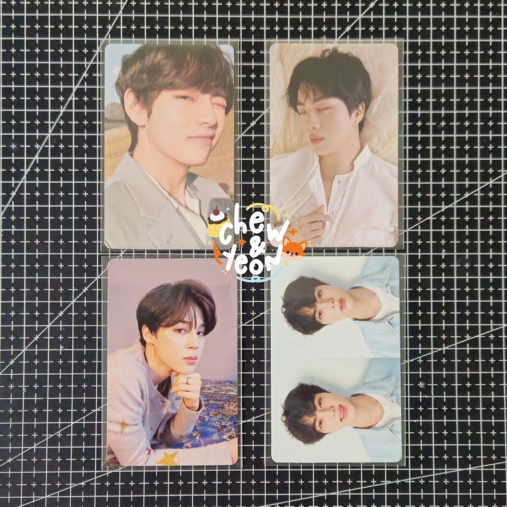 [READY] BTS Love Yourself Tear Official Photocard Jin Jimin V Taehyung Y O U R Ver