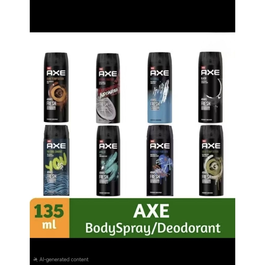Axe body spray parfum 135 ml