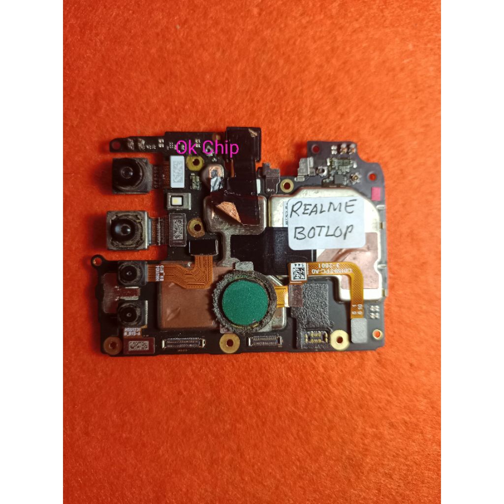 mesin realme 5i minus botloop atau logo