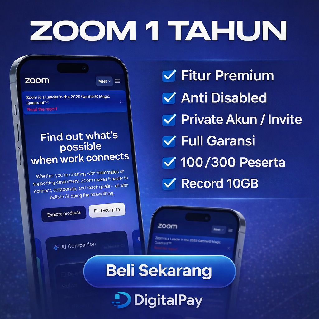 zoom meeting aktif 1 tahun