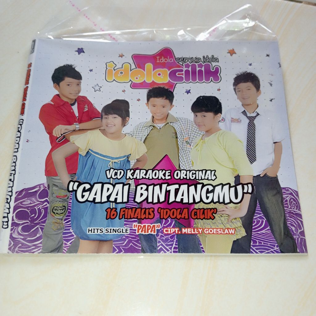 vcd karaoke idola cilik 1 gapai bintangmu