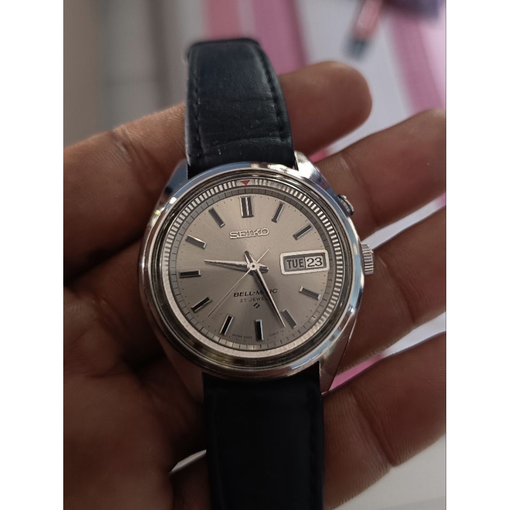 Jam Tangan Vintage th 1970 SEIKO BELL MATIC Caliber 4006 - 7020 Automatic 27 jewels Japan kondisi ba