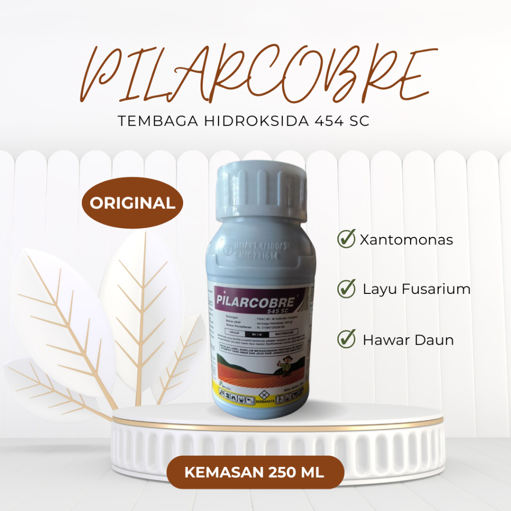 Bakterisida Fungisida pilarcobre 545 sc tembaga hidroksida 250 ml