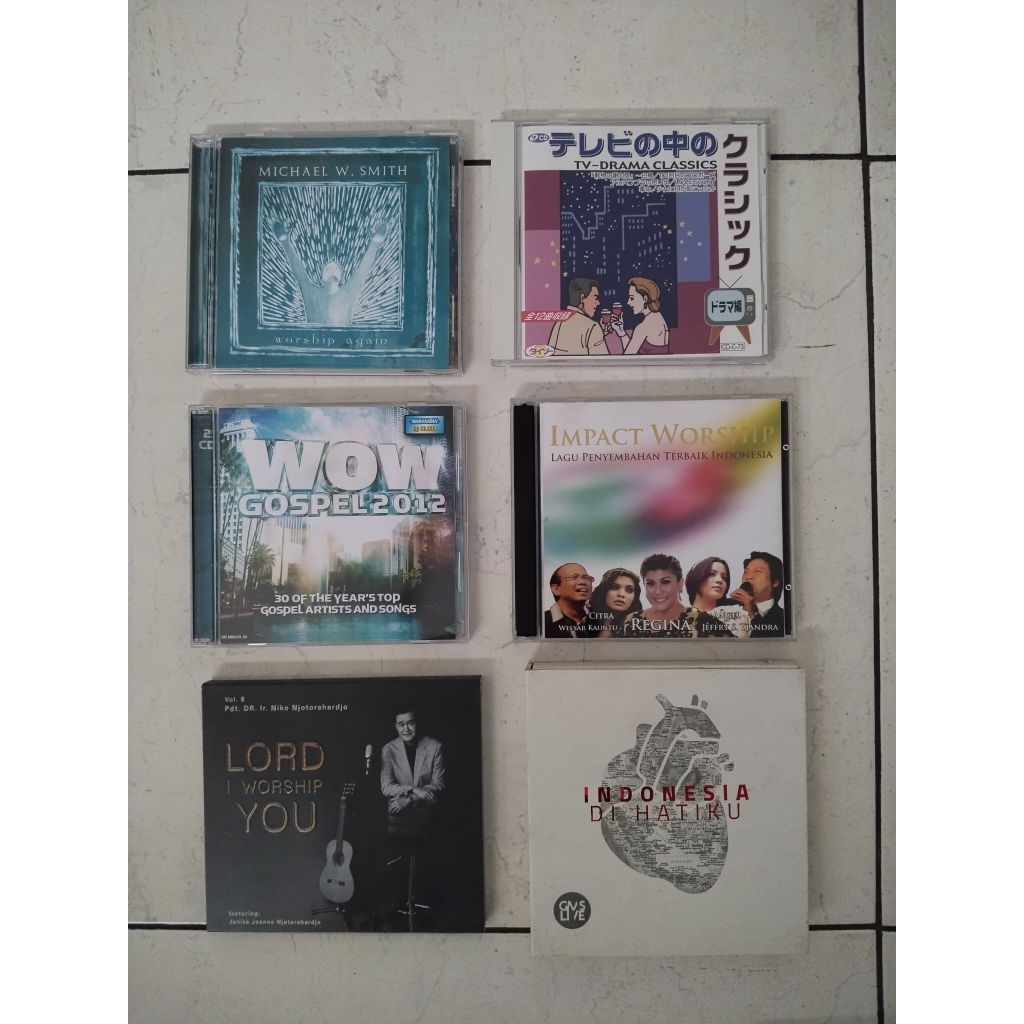 [Preloved] CD lagu vintage original / CD lagu jadul
