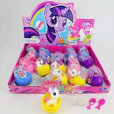 (HARGA 3 PCS) Surprise Egg Little Pony , Mainan Telur Little Pony , Mainan Telur hadiah anak Gantung