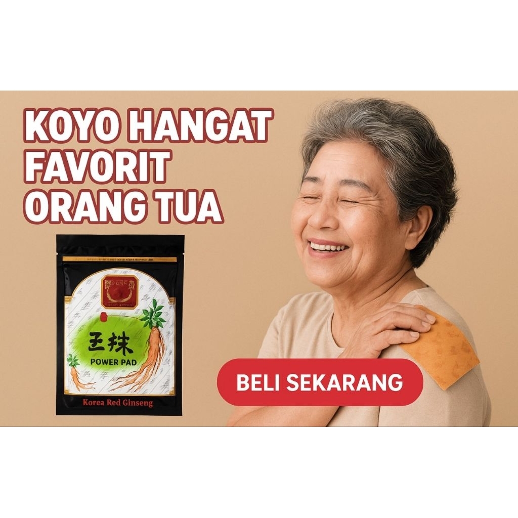 Koyo Ginseng Merah, Power Pad Korea Red Ginseng