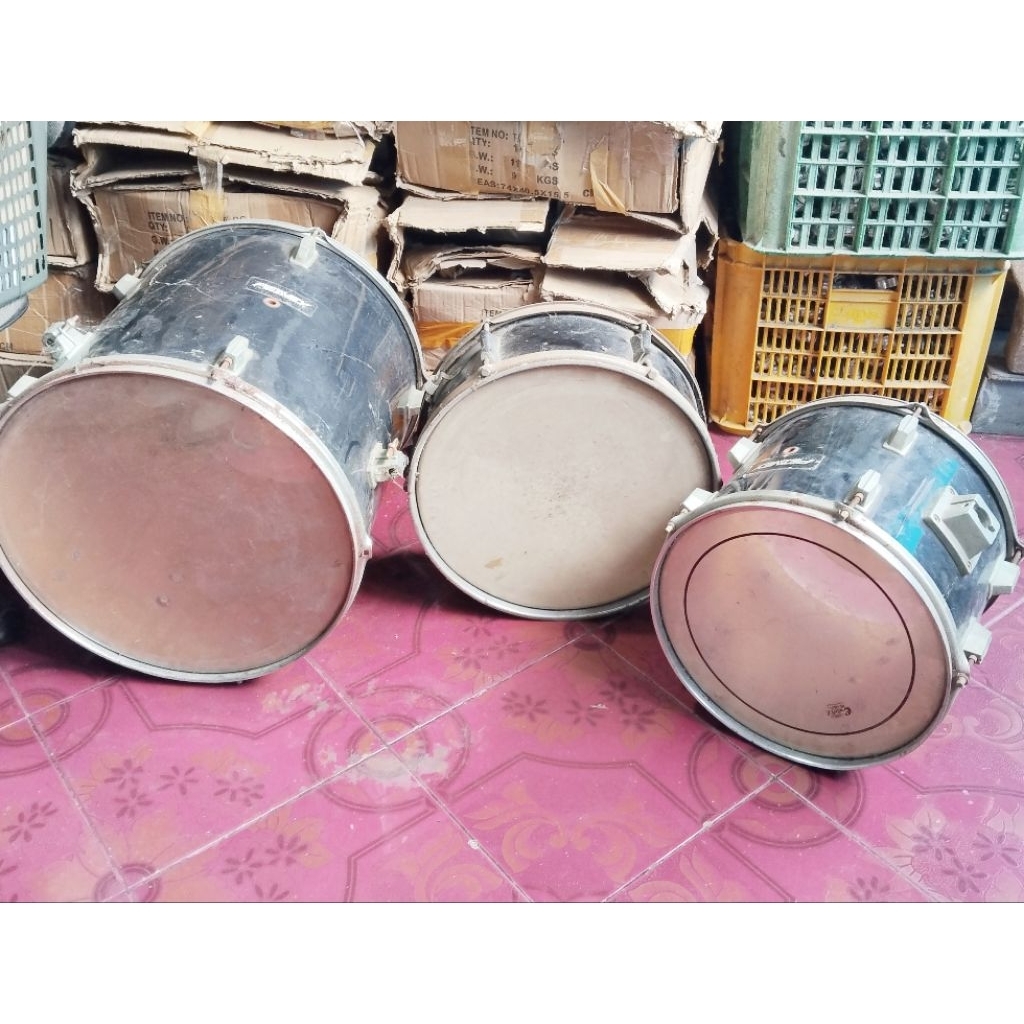 Drum Tom Peavey – Second (Paket 3 pcs)Kondisi: Bekas / second
