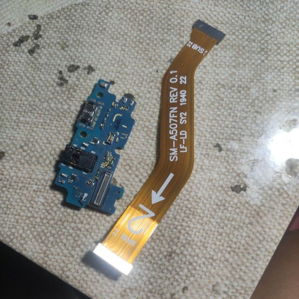 papan casan Samsung a50s bekas copotan normal