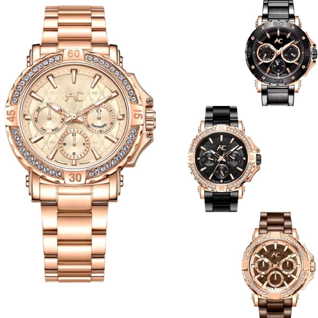 AC9205 JAM TANGAN WANITA RANTAI ALEXANDRE CHRISTIE AC 9205 ORIGINAL