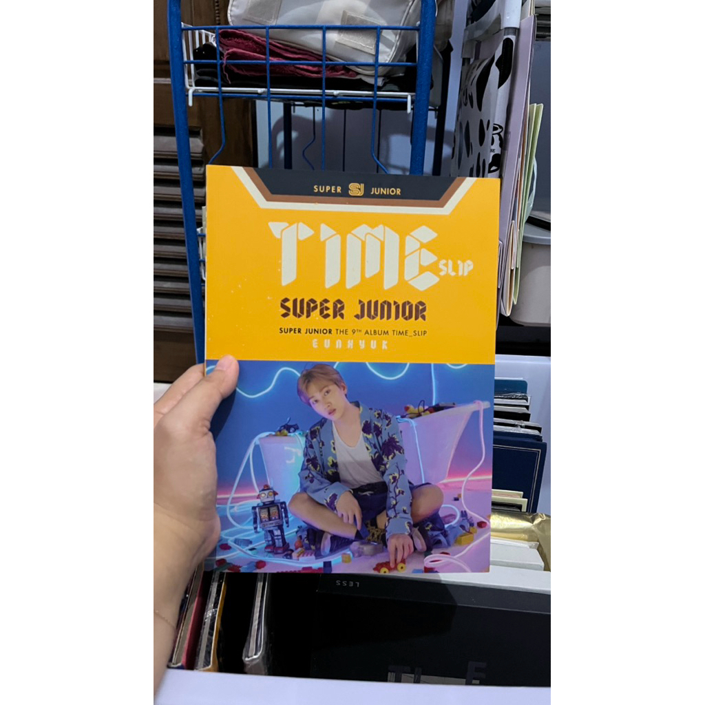 Super Junior Album Timeslip Eunhyuk & Timeline Timeless