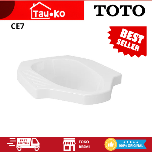 PASTI TOTO CLOSET JONGKOK CE 7 KLOSET JONGKOK TOILET WC