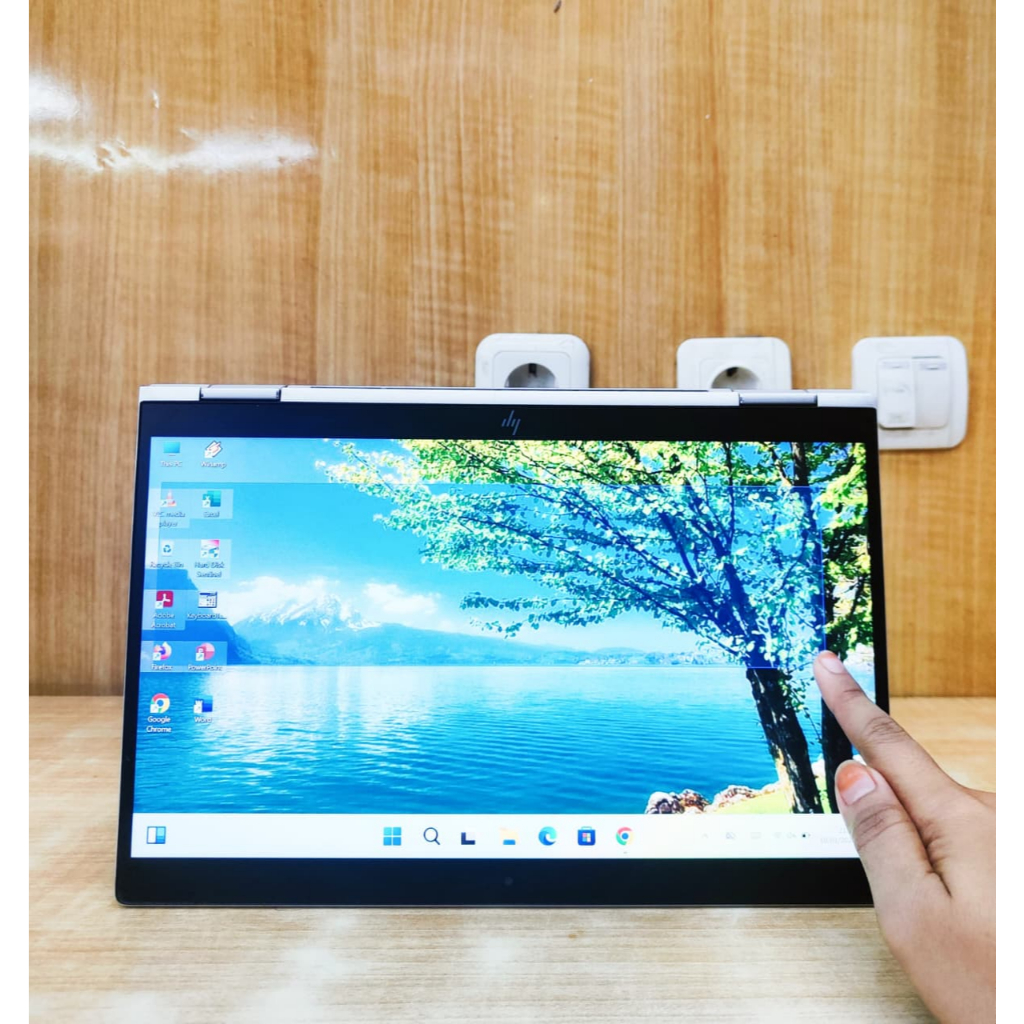 Promo Laptop Hp Elitebook X360 1030 G3 Core I5 Gen 8 Ram 8Gb Ssd 256Gb 13" FHD Keyboard Backlight Fl