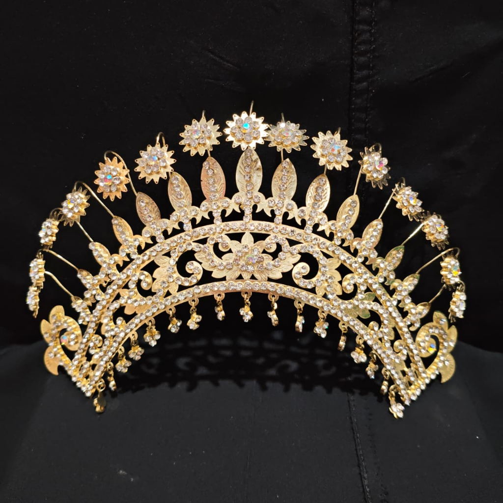 Mahkota Aceh Model Matahari / Hiasan Kepala Pengantin Aceh