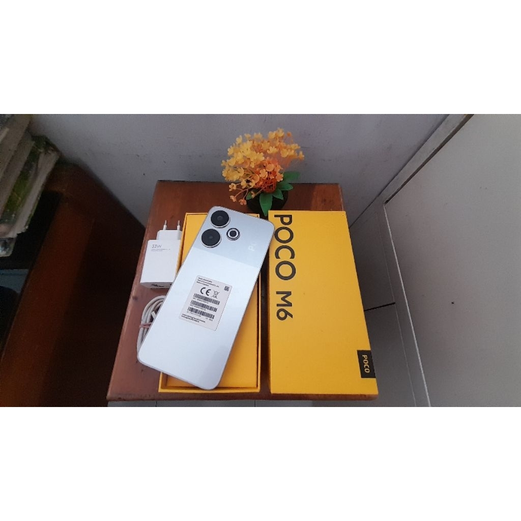 [AzamMediaPonsel] Poco M6 Ram 8/256GB Second Fullset ORI Muluss