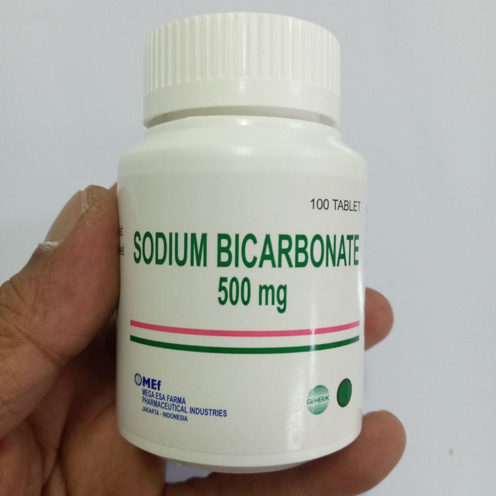 SODIUM BICARBONATE 500mg MEF 100tablet