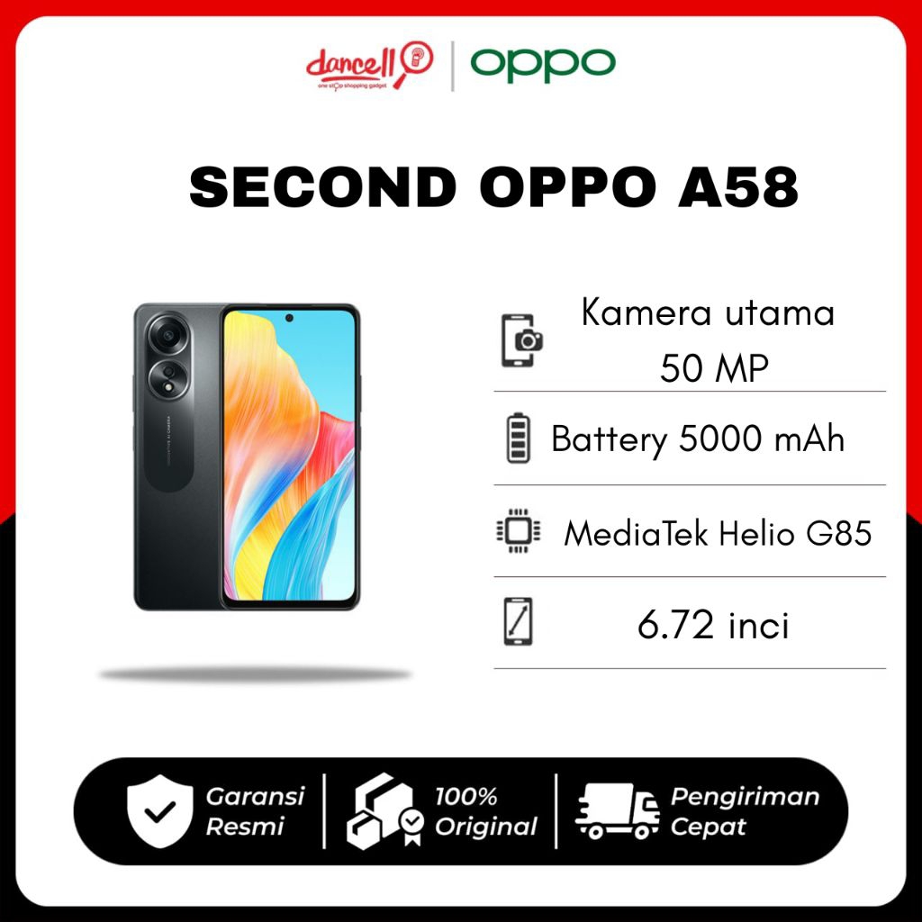 SECOND OPPO A58