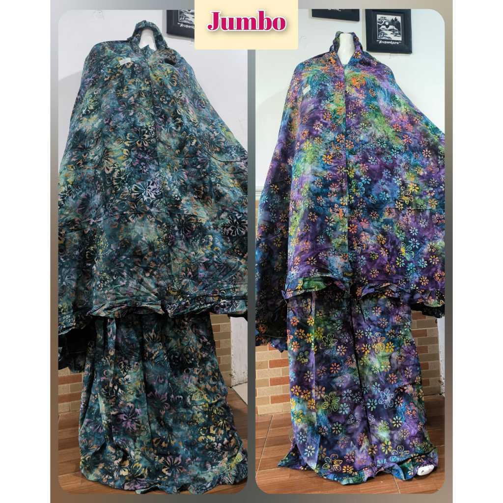 MUKENA KINANTHI MOTIF BATIK NUSANTARA