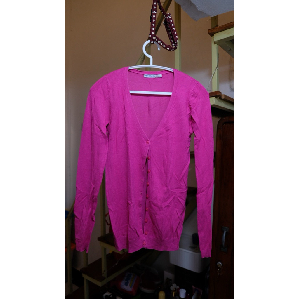 STRADIVARIUS PRELOVED - pink cardigan