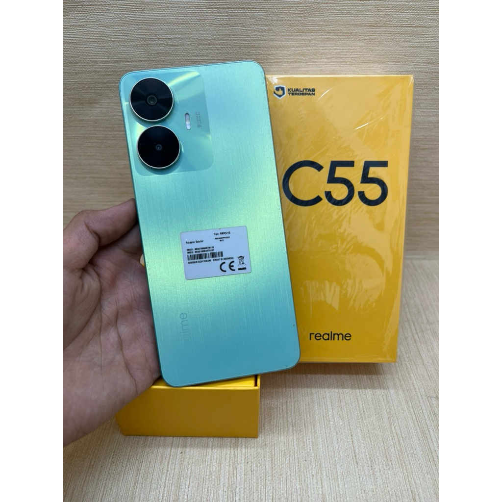 HP REALME C55 6/128 ORI SECOND BERGARANSI