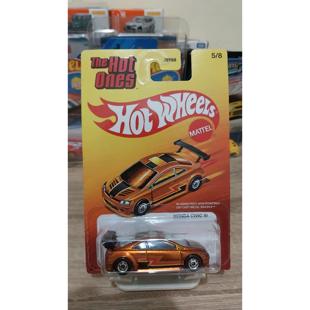 Hot Wheels Silver Series The Hot Ones Series Honda Civic SI Rare Item