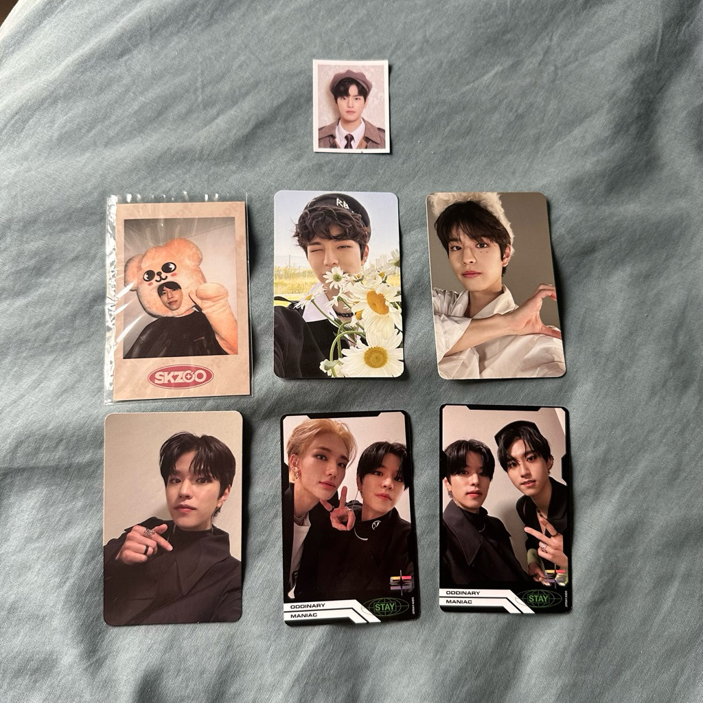 [OFFICIAL] Stray Kids Seungmin Photocards Maxident Oddinary SKZOO