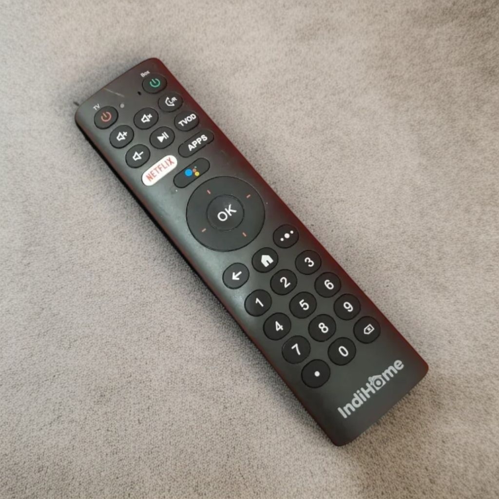 Remot STB ZTE Indihome Netflix Non-Voice REMOT STB Baru