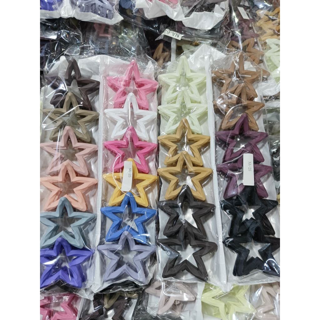 JEPITAN RAMBUT MODEL BINTANG DOP 7CM