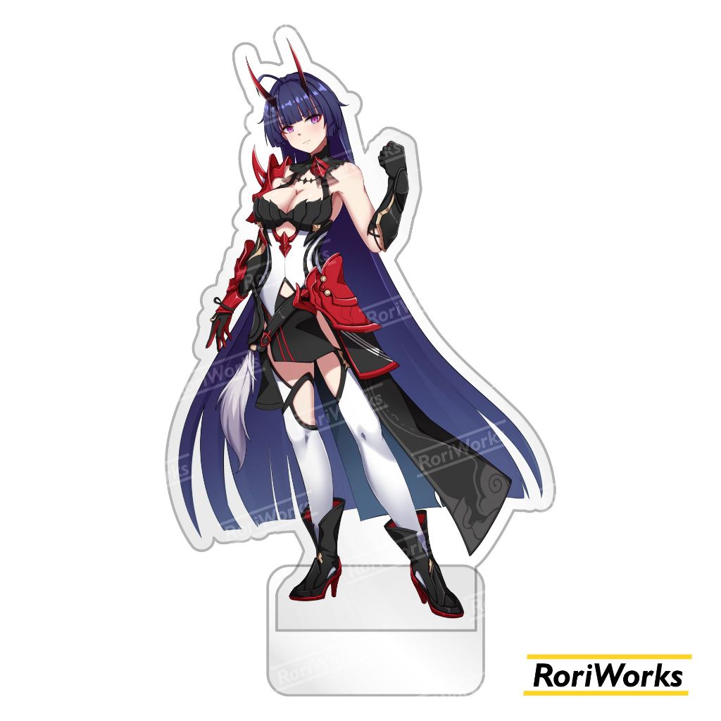 Acrylic Standee Figure Anime - Mei Raiden (Herrscher of Thunder) | Honkai Impact 3