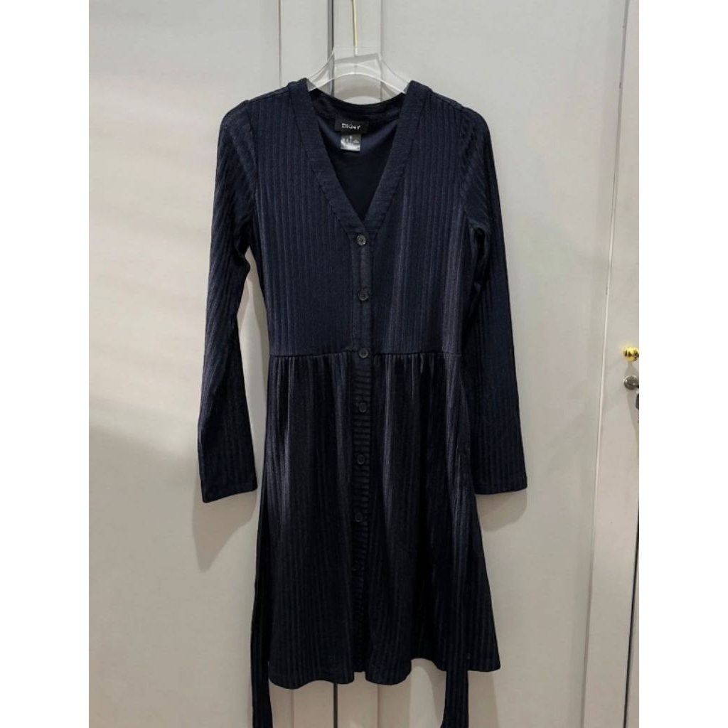(NEW) Dress Navy Wanita by @dkny