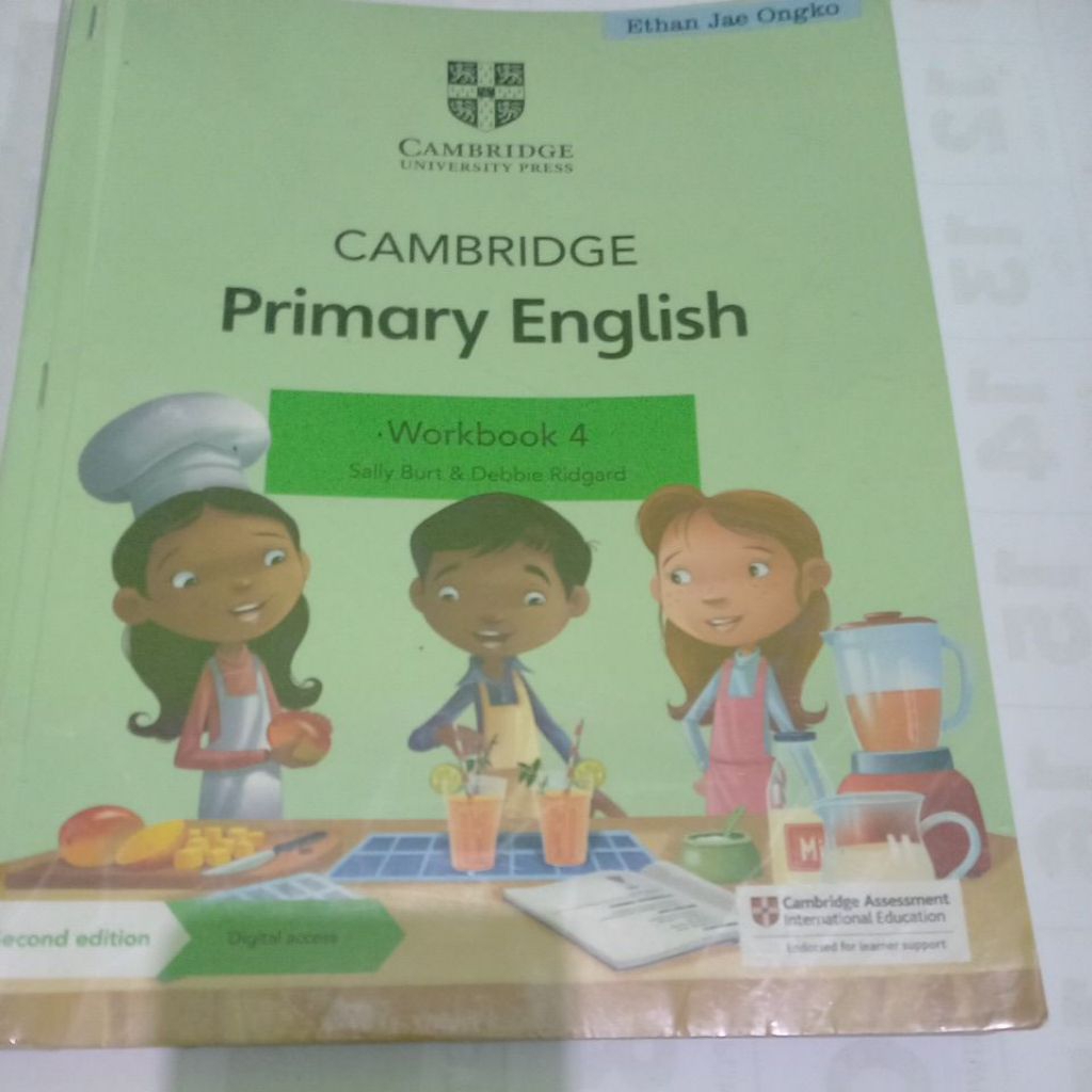 CAMBRIDGE PRIMARY ENGLISH WORKBOOK 4